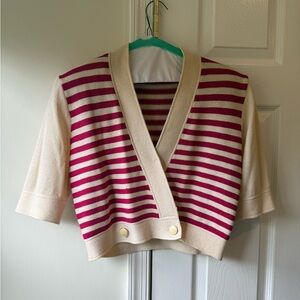 St.John by Marie Gray cropped jacket.